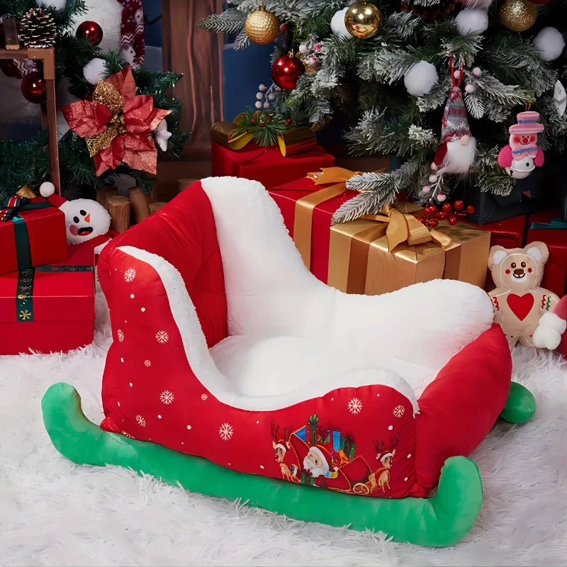 Christmas Sled Dog Bed