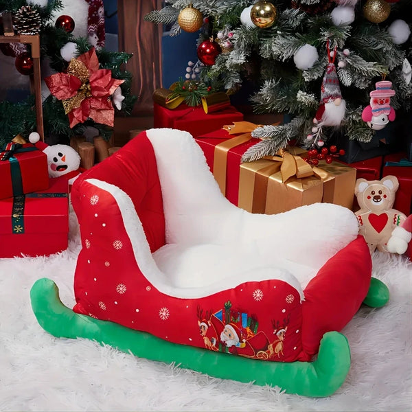 Christmas Sled Dog Bed