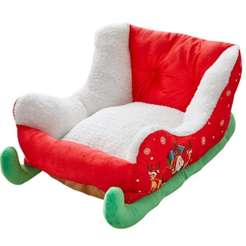 Christmas Sled Dog Bed