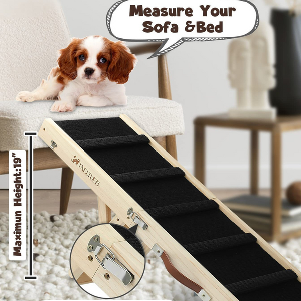 Iyer's Pet Co - GoRamp - Wooden Pet Ramp