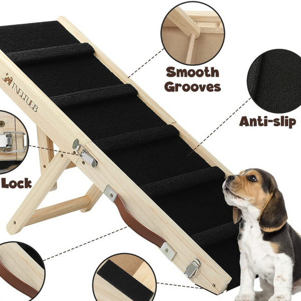 Iyer's Pet Co - GoRamp - Wooden Pet Ramp
