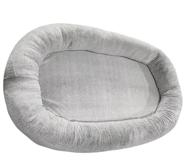 Iyer's Pet Co - Large Human Short Plush Dog Bed