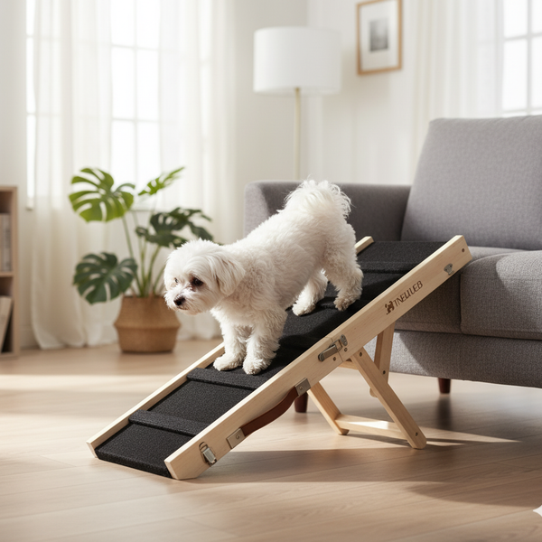 Iyer's Pet Co - GoRamp - Wooden Pet Ramp