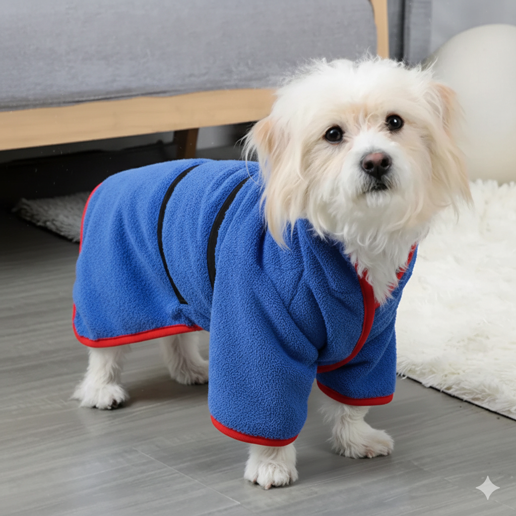 Iyer’s Pet Co – Quick-Dry Pet Bathrobe