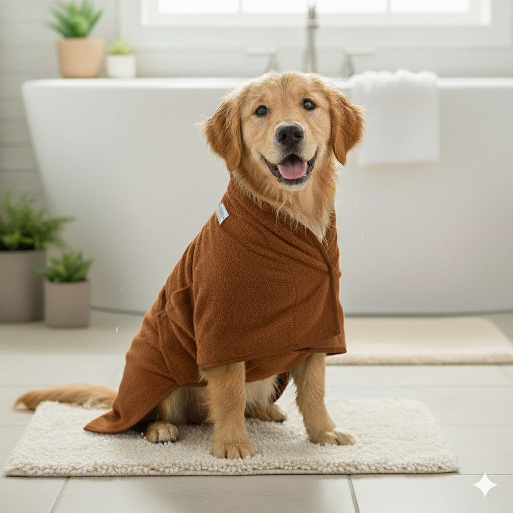 Iyer’s Pet Co – Quick-Dry Pet Bathrobe