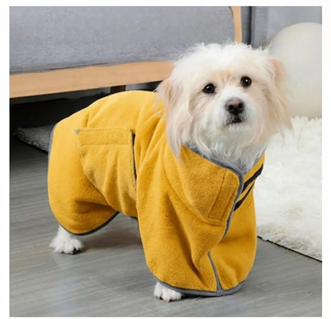Iyer’s Pet Co – Quick-Dry Pet Bathrobe