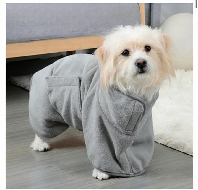 Iyer’s Pet Co – Quick-Dry Pet Bathrobe