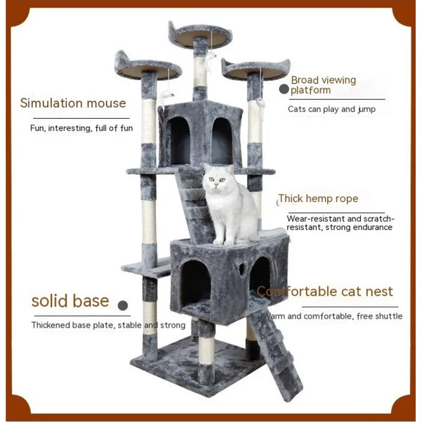 Iyer's Pet Co - Cat Climber Cat House