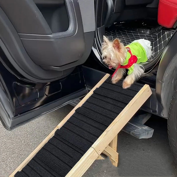 Iyer's Pet Co - GoRamp - Wooden Pet Ramp