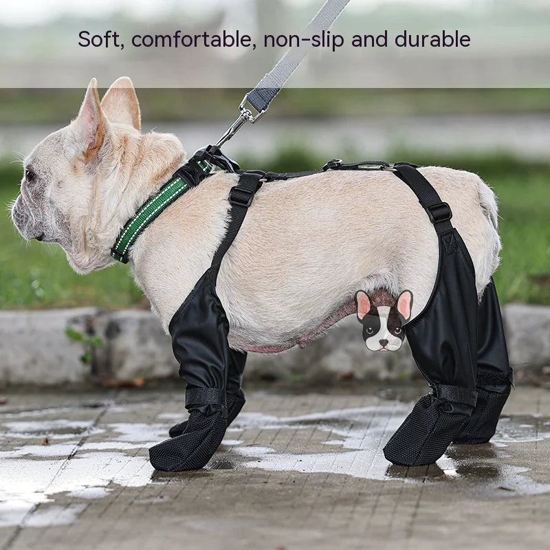 Iyer's Pet Co - Waterproof Adjustable Dog Boots