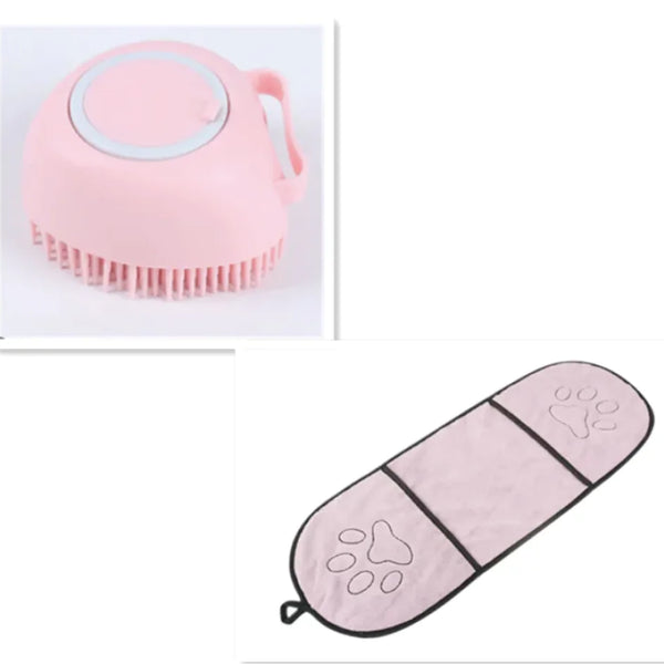 Iyer's Pet Co - Silicone Dog Bath Brush