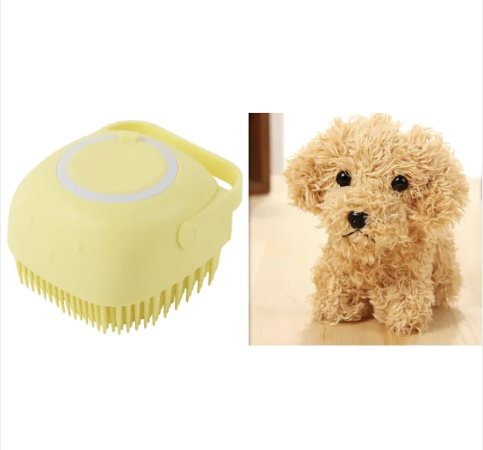 Iyer's Pet Co - Silicone Dog Bath Brush