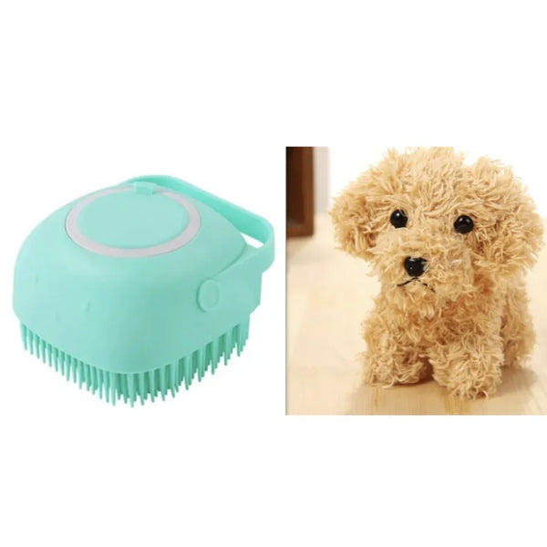 Iyer's Pet Co - Silicone Dog Bath Brush